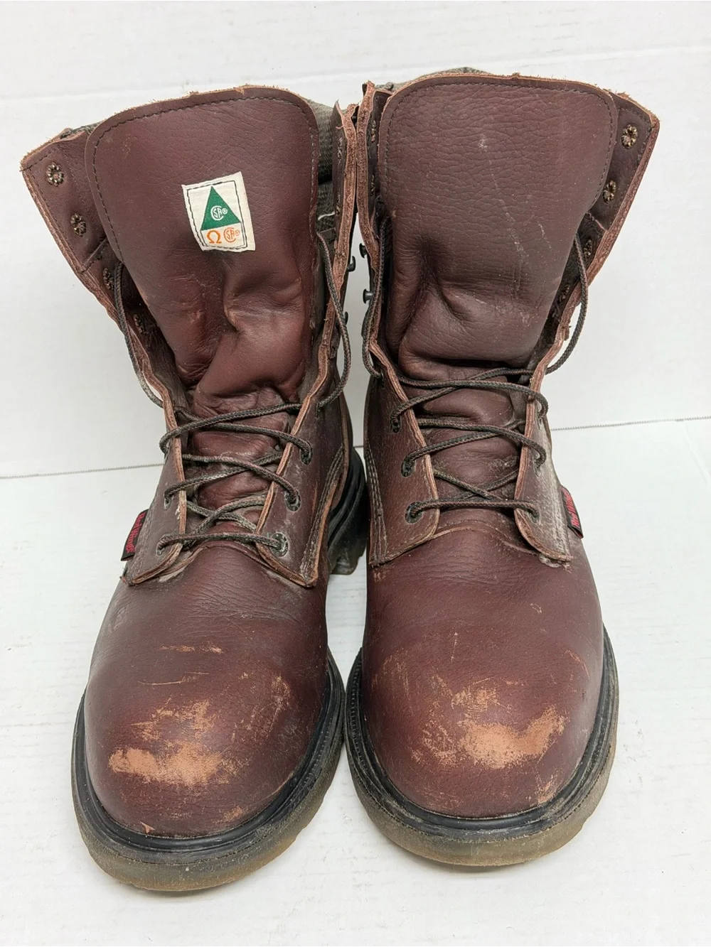 Red Wing 2414 SuperSole 2.0 CSA Steel Toe Leather Gore-Tex Work Boots Size 10 D